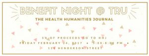 HHJ Benefit Night poster