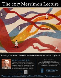 The 2017 Merrimon Lecture poster